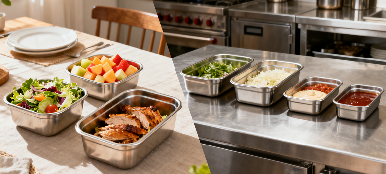 GN Pans: Commercial Use vs. Home  Use Differences